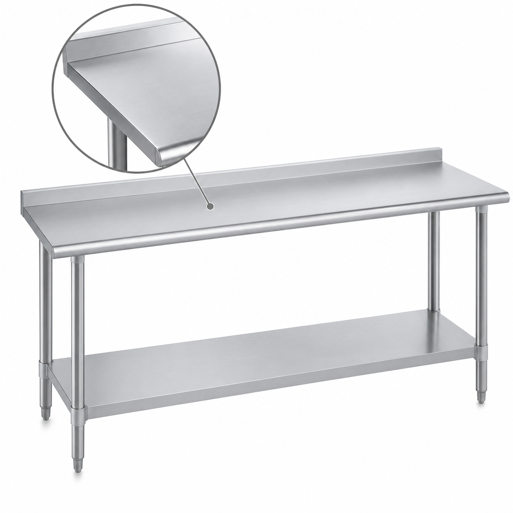 16-Gauge 300 Series Stainless Steel Top