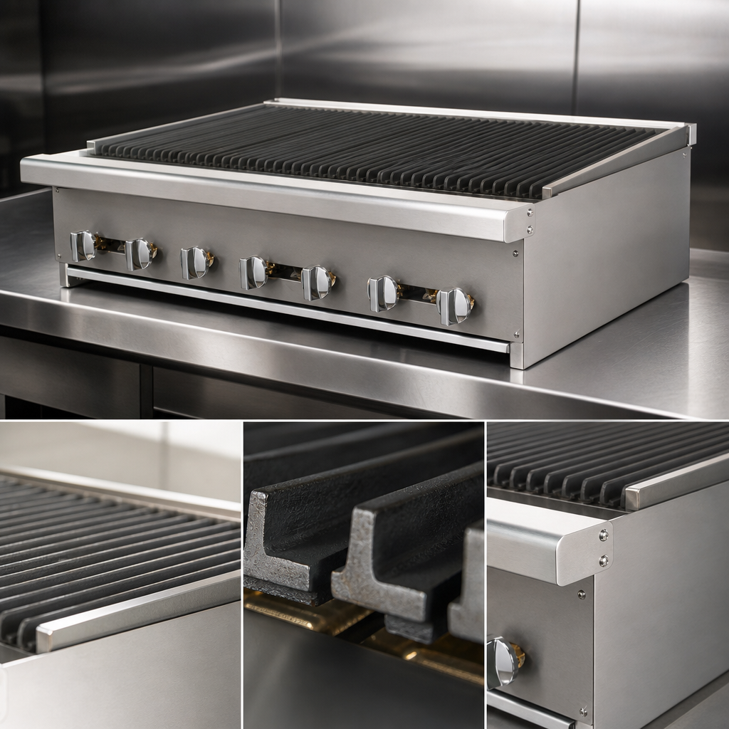 Heavy-Duty Cast-Iron Radiant
