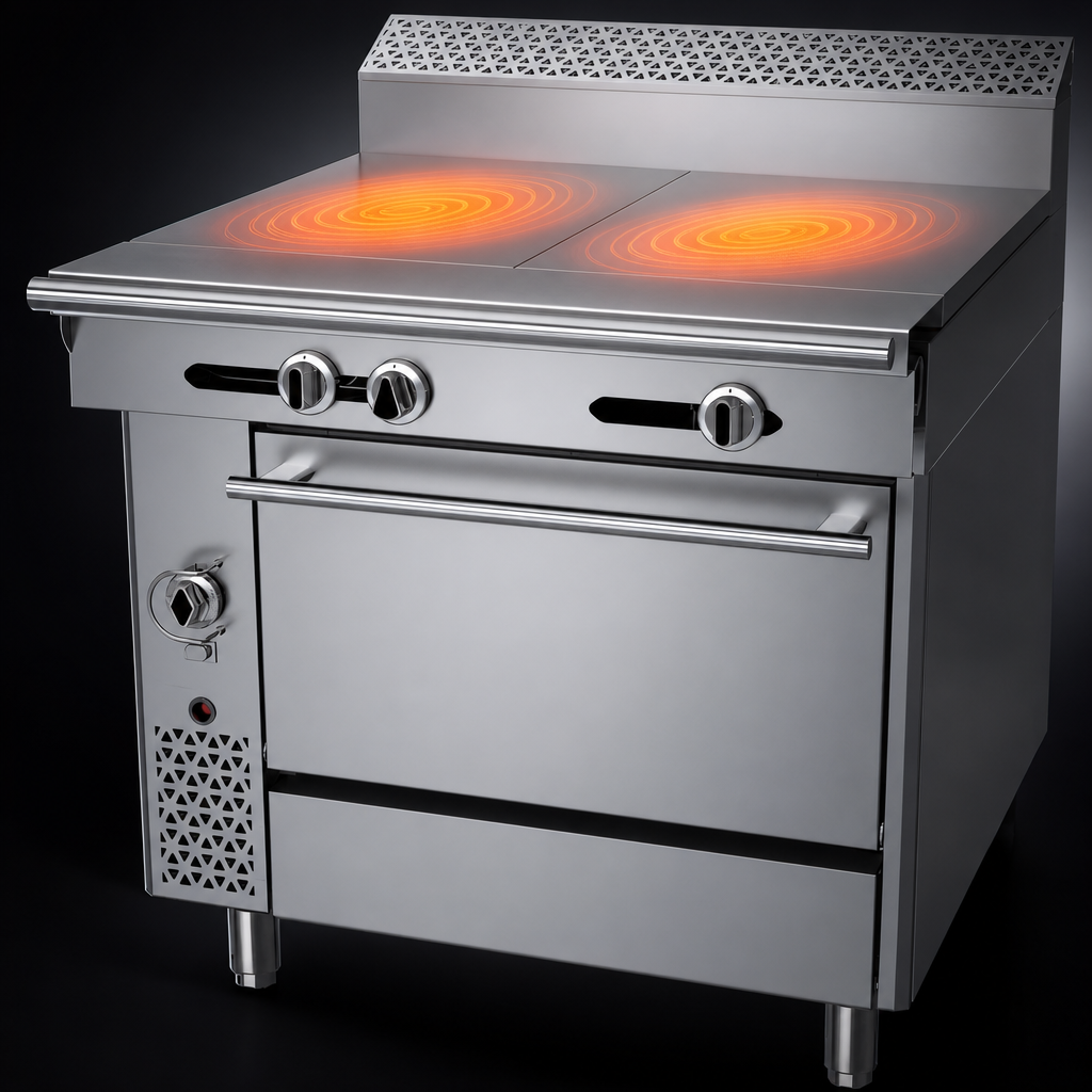 Two 18-Inch Even-Heat Hot Tops