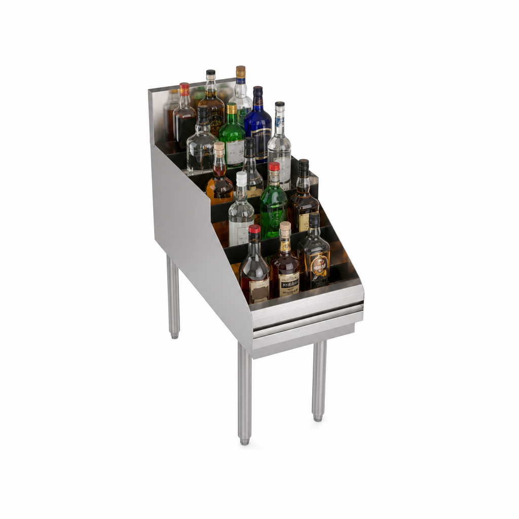 5-Step Bottle Display