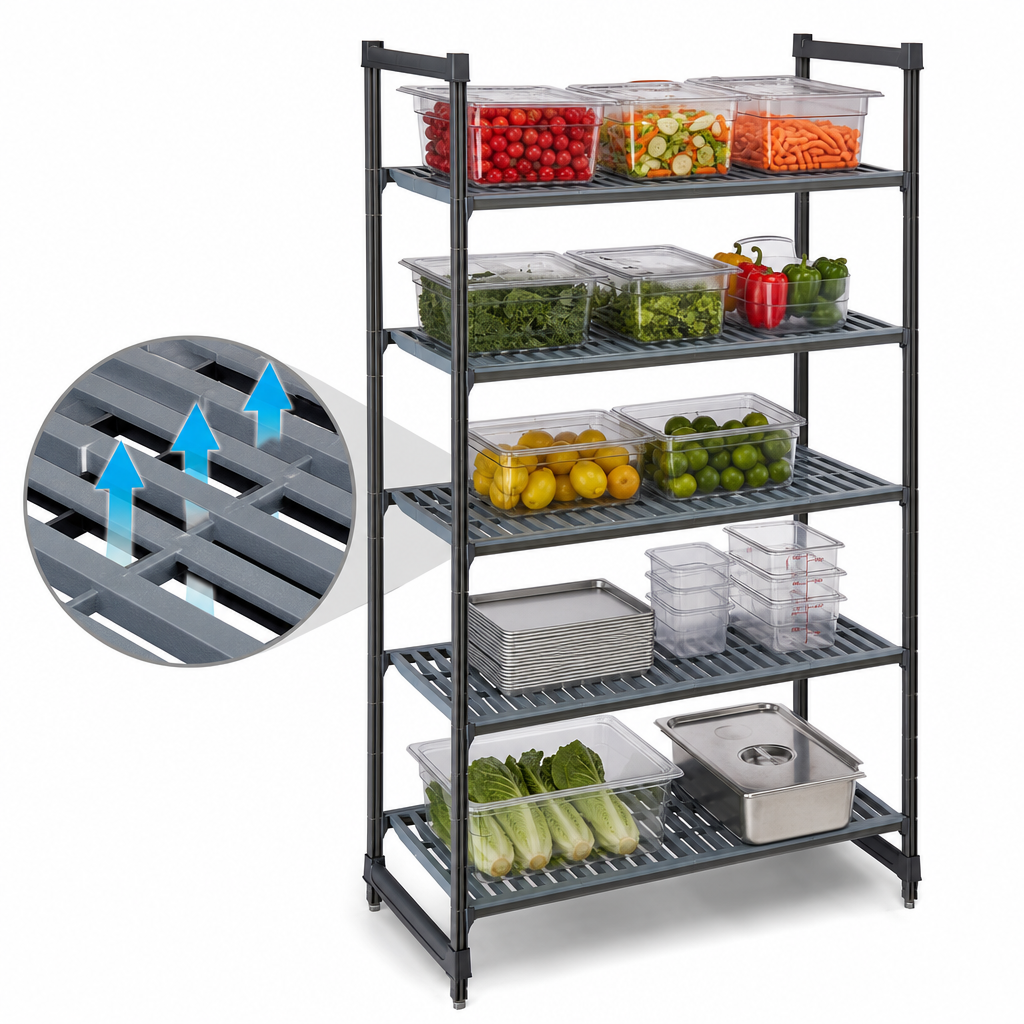 Vented Shelf Plates