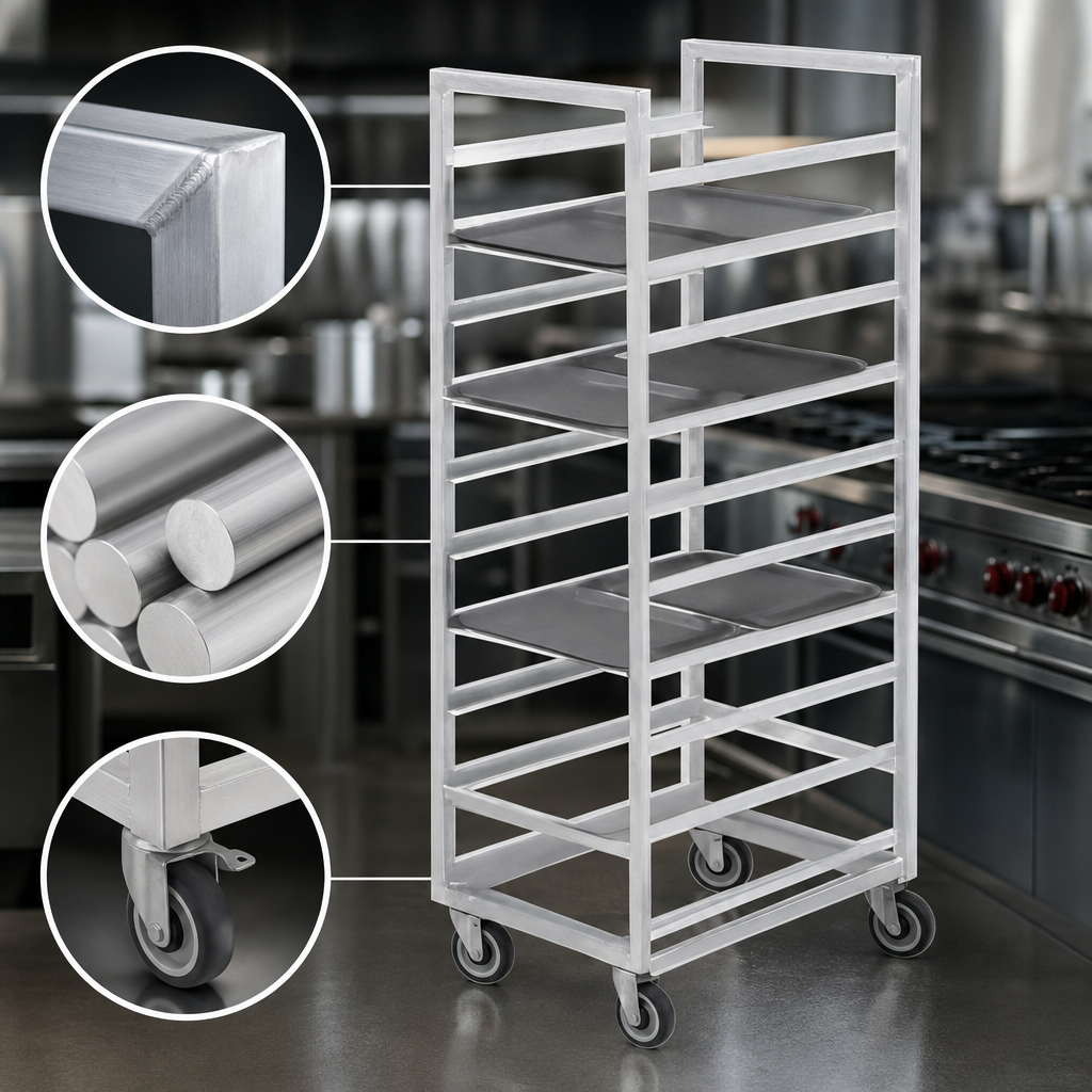 Heavy-Duty Aluminum Construction