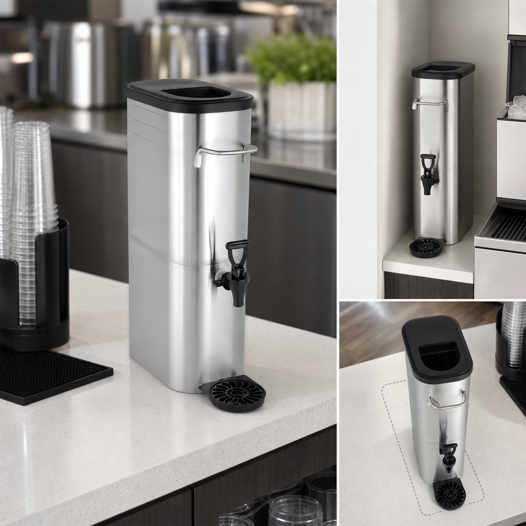 Slim Space-Saving Design