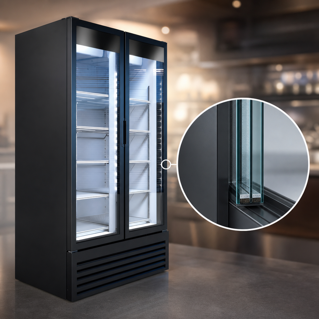Double-Pane Low-E Glass Doors