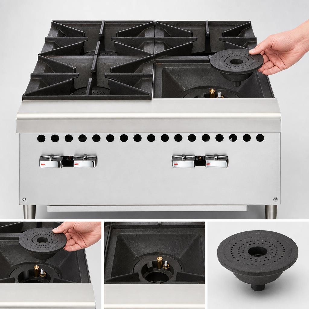 Lift-Off Burner Heads