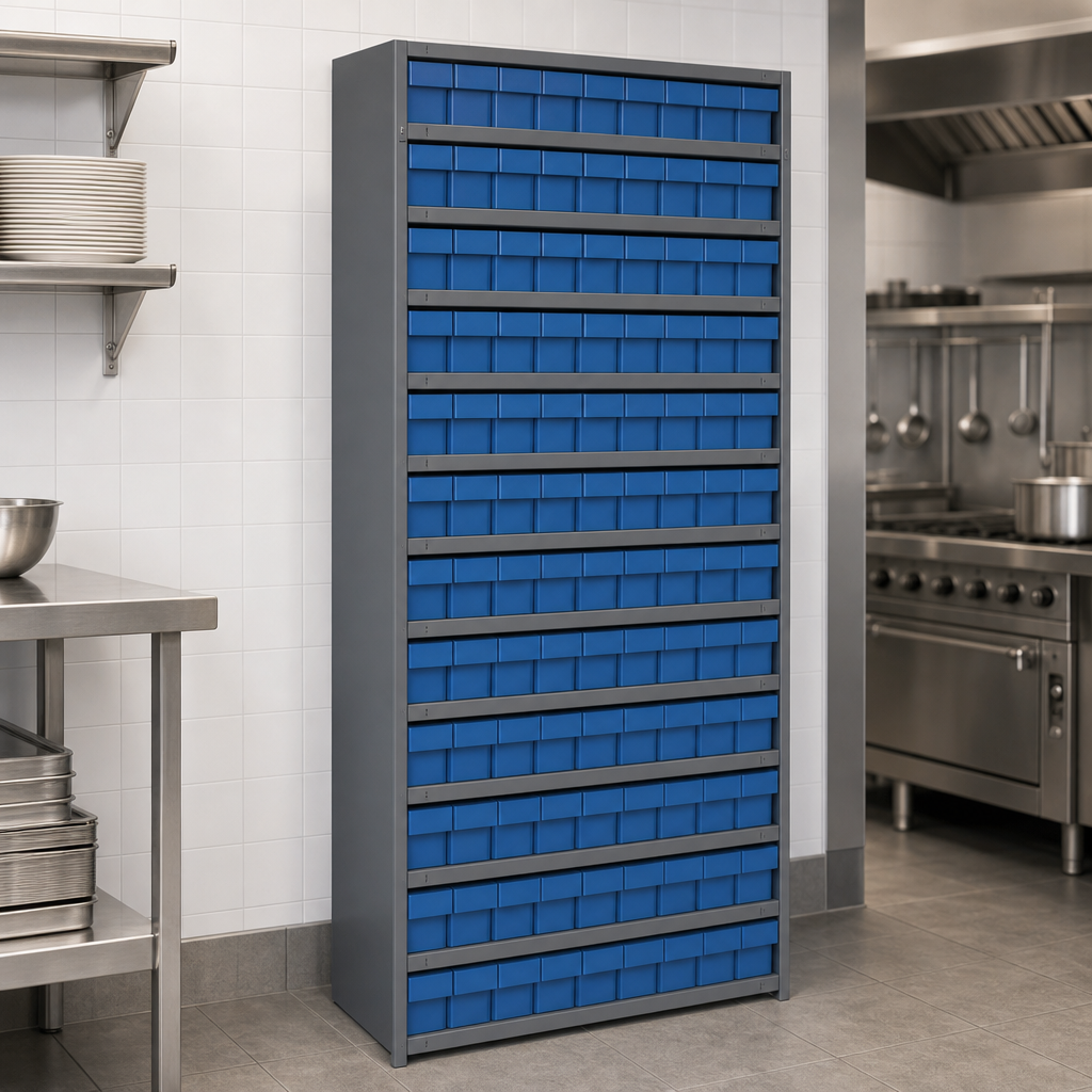 Closed Shelving Design