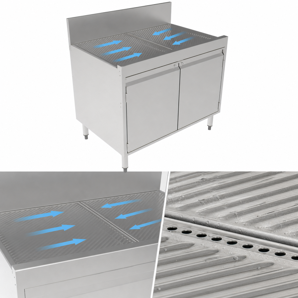 Pitched Drainboard Top