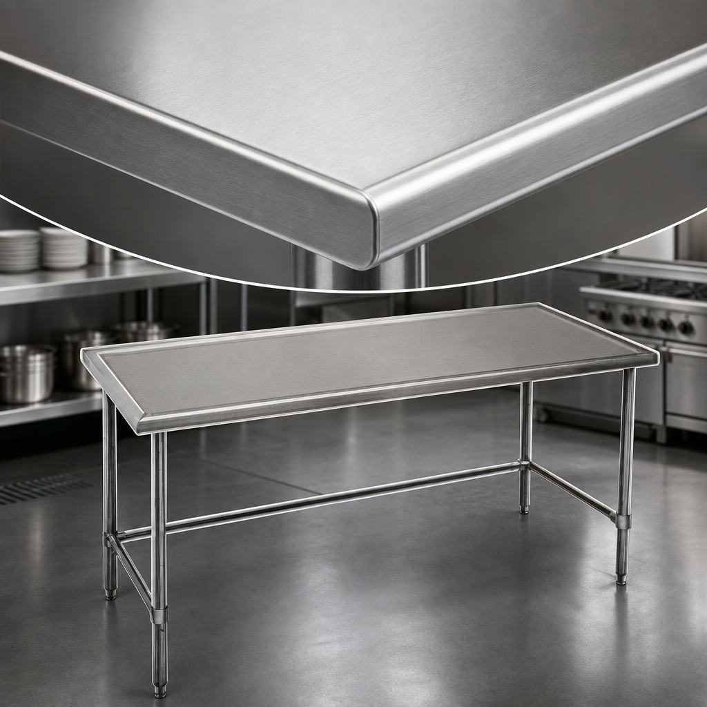 14-Gauge 300 Series Stainless Steel Top