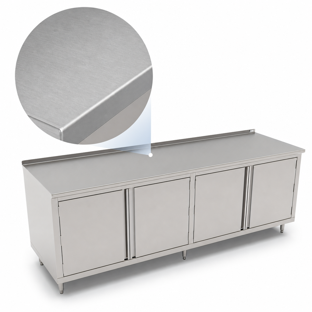 14-Gauge Type 300 Stainless Steel Top