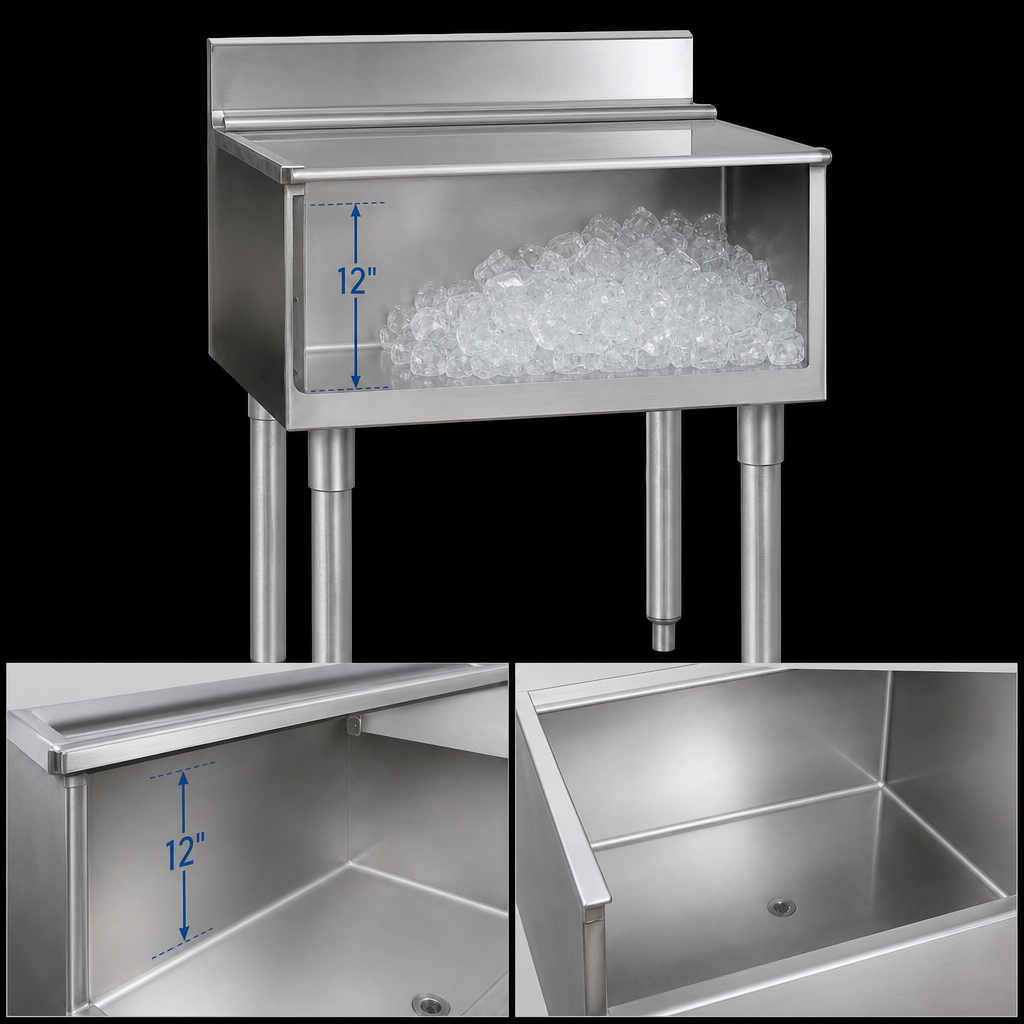 12-Inch Deep Stainless Steel Liner
