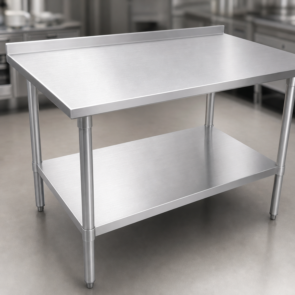 16-Gauge 300-Series Stainless Steel Top