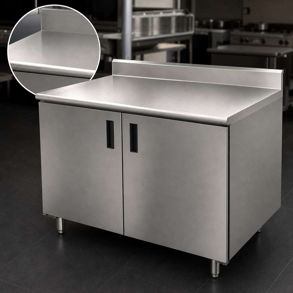 16-Gauge 304 Stainless Steel Top
