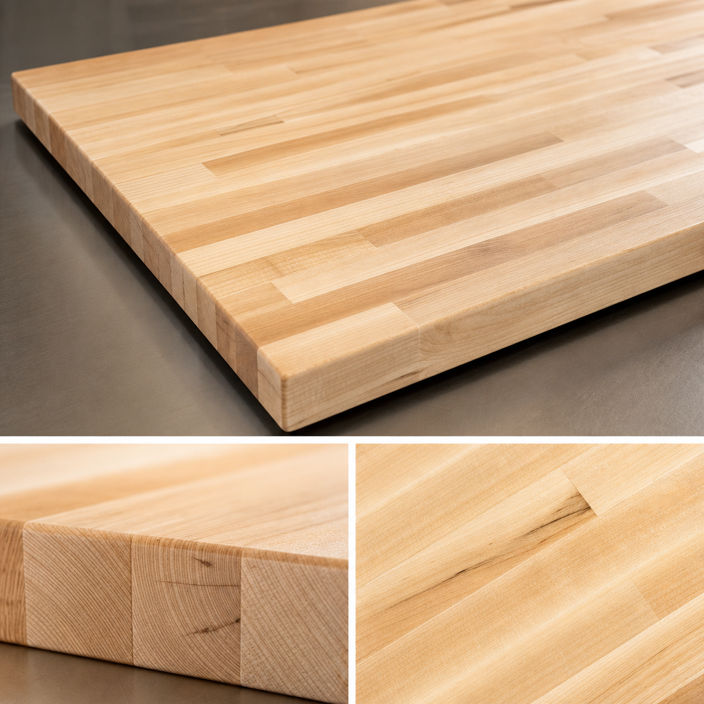 Blended Rails, Edge Grain Construction