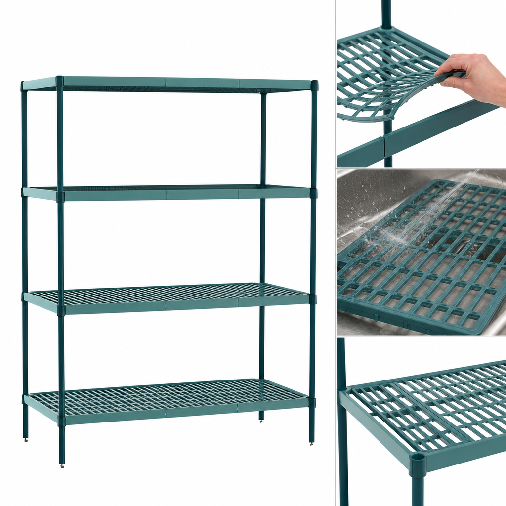 Removable Polymer Shelf Mats