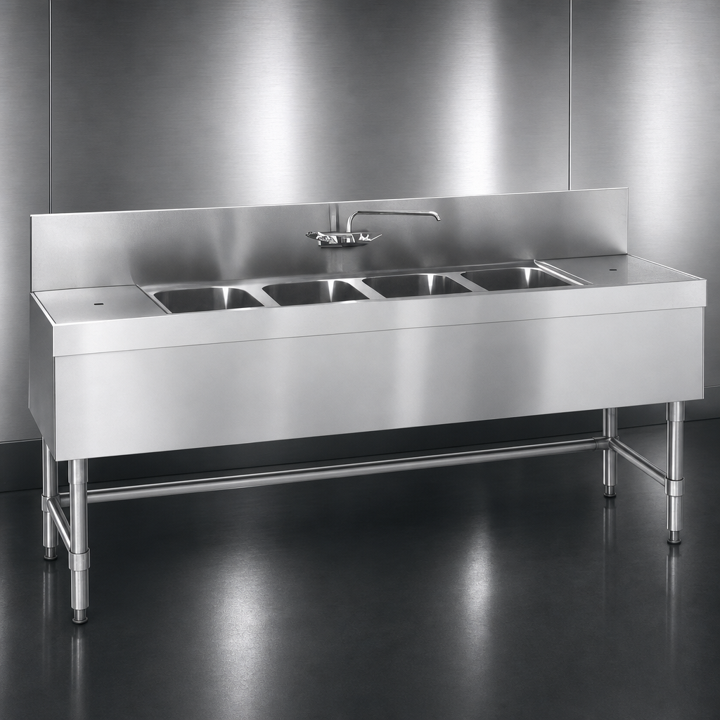 Heavy-Duty Stainless Construction