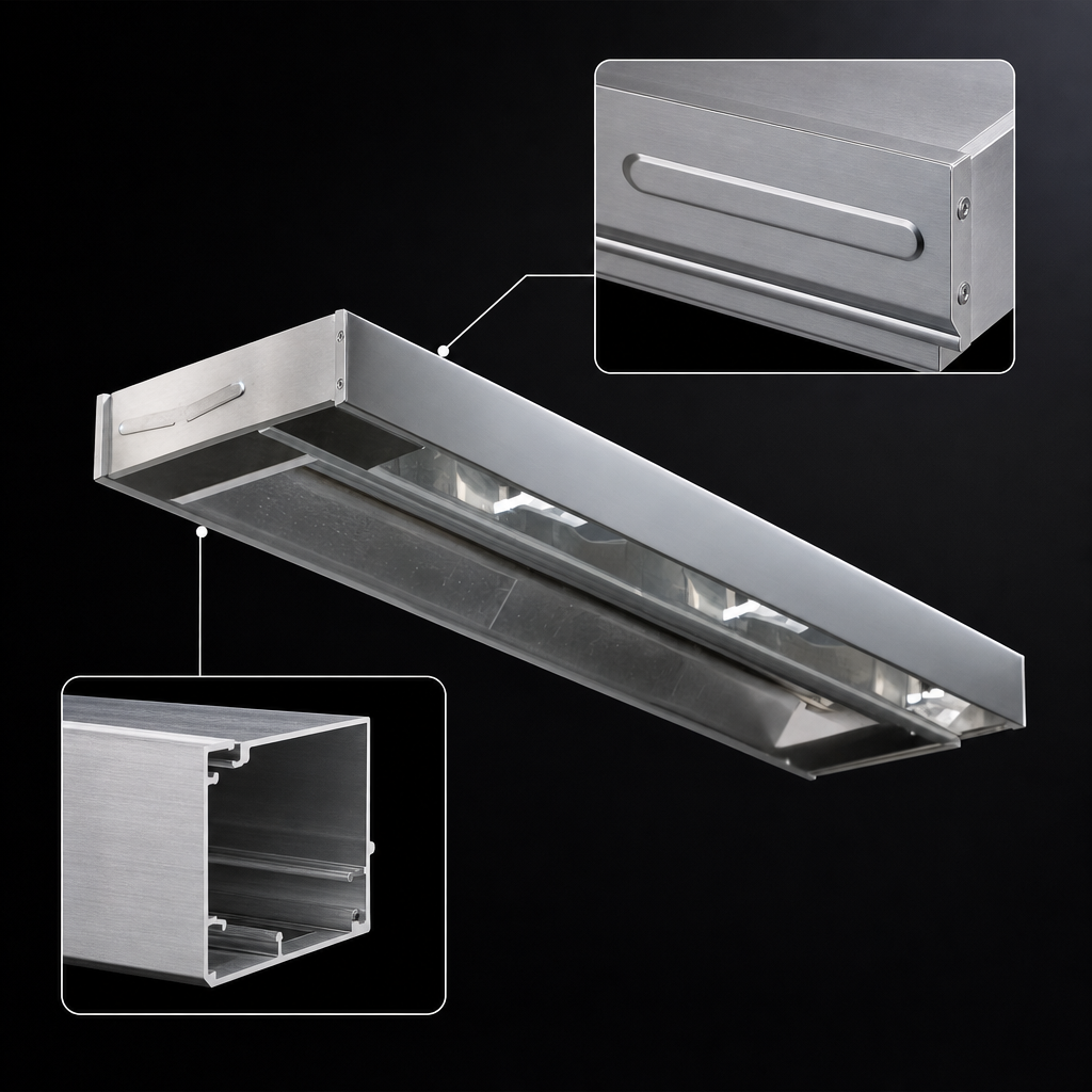 Extruded Aluminum Exterior Housing