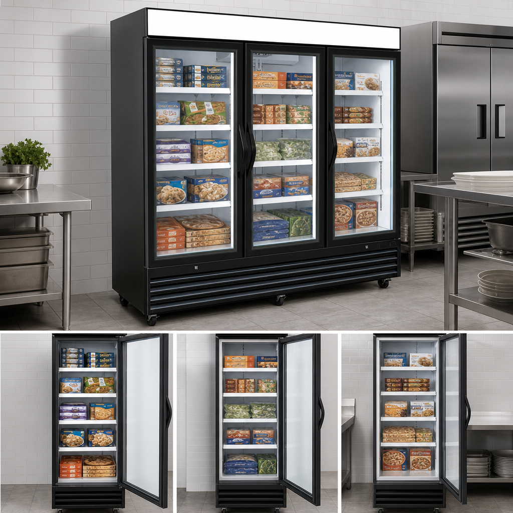 Three-Section Merchandiser