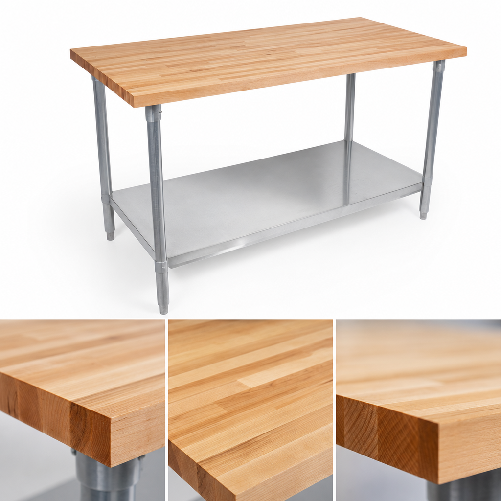 Edge Grain Flat Top