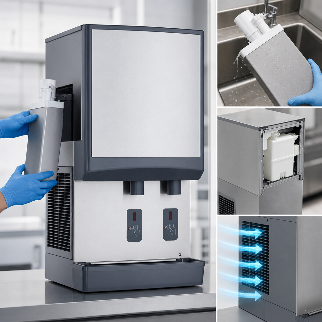 Removable Air-Cooled Icemaker