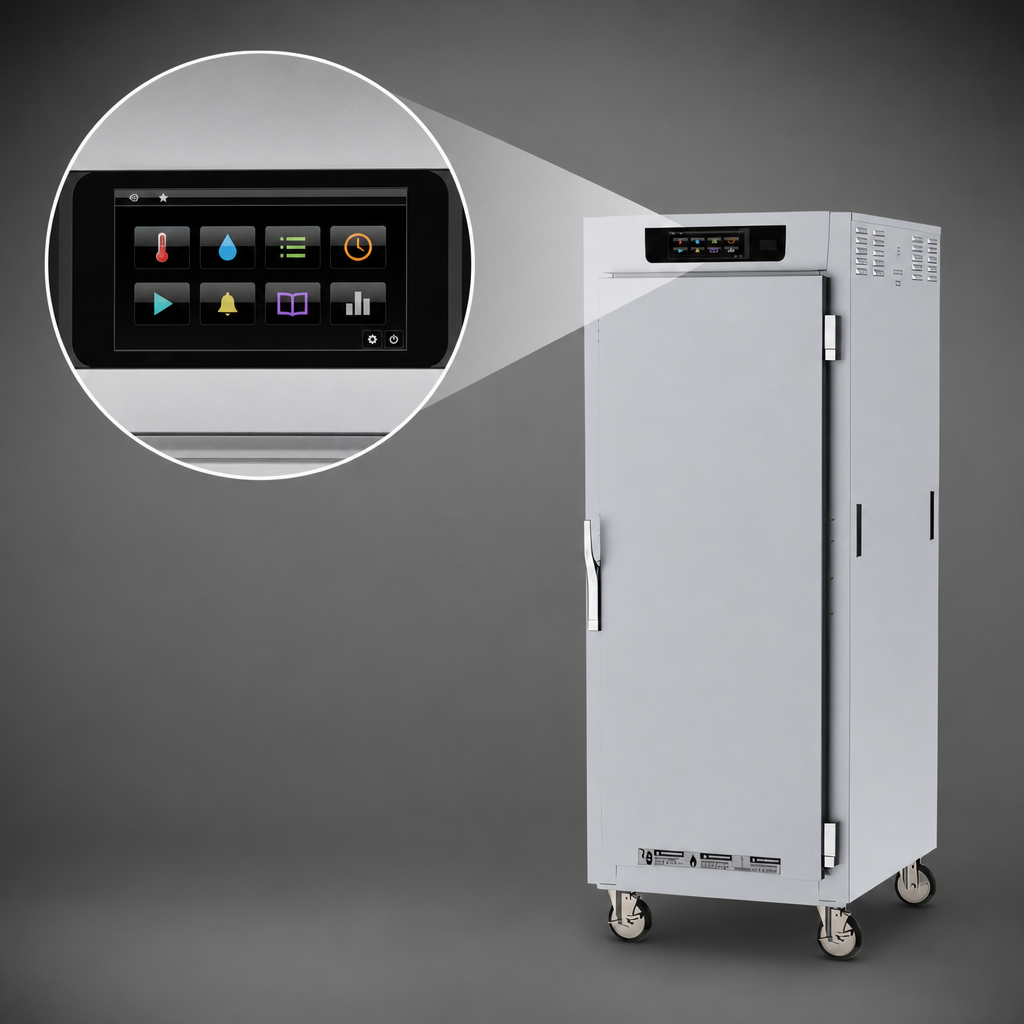 6.8-Inch Touchscreen Controls
