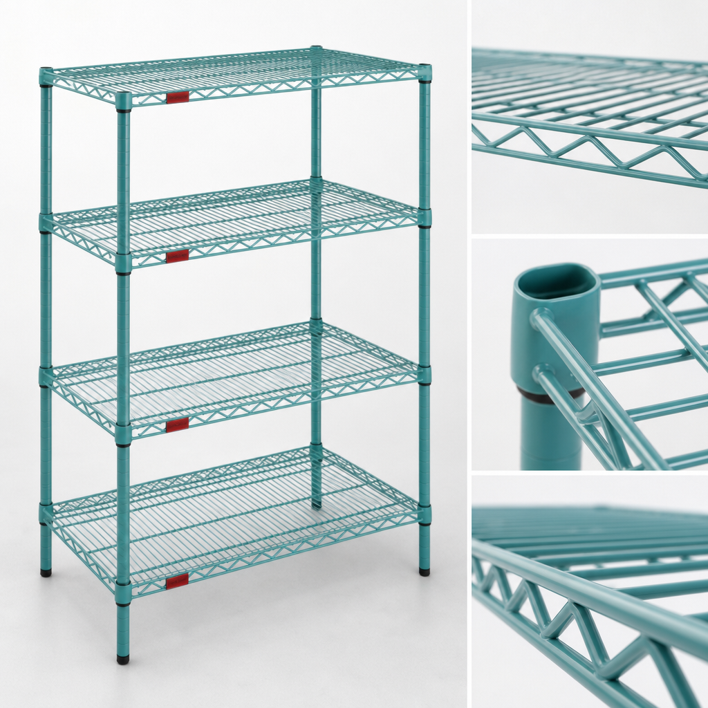 Patented QuadTruss Shelf Design