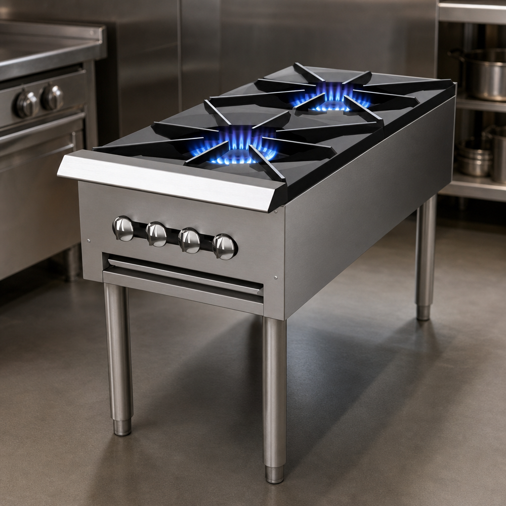 Double Burner Layout