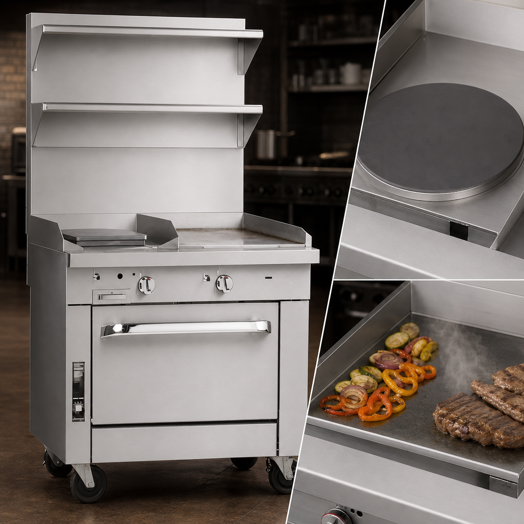 Dual Cooking Surfaces