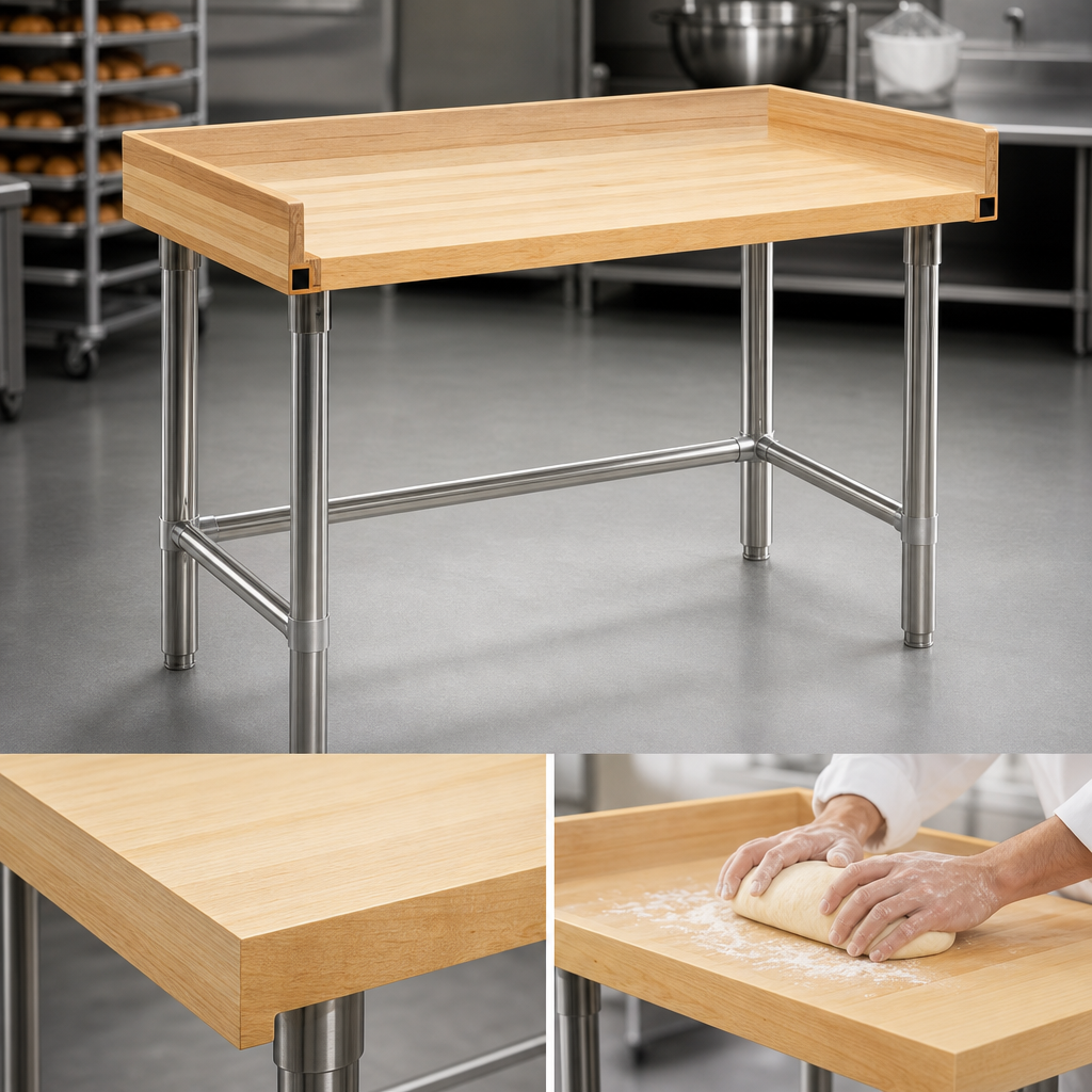Hardwood Baker's Top