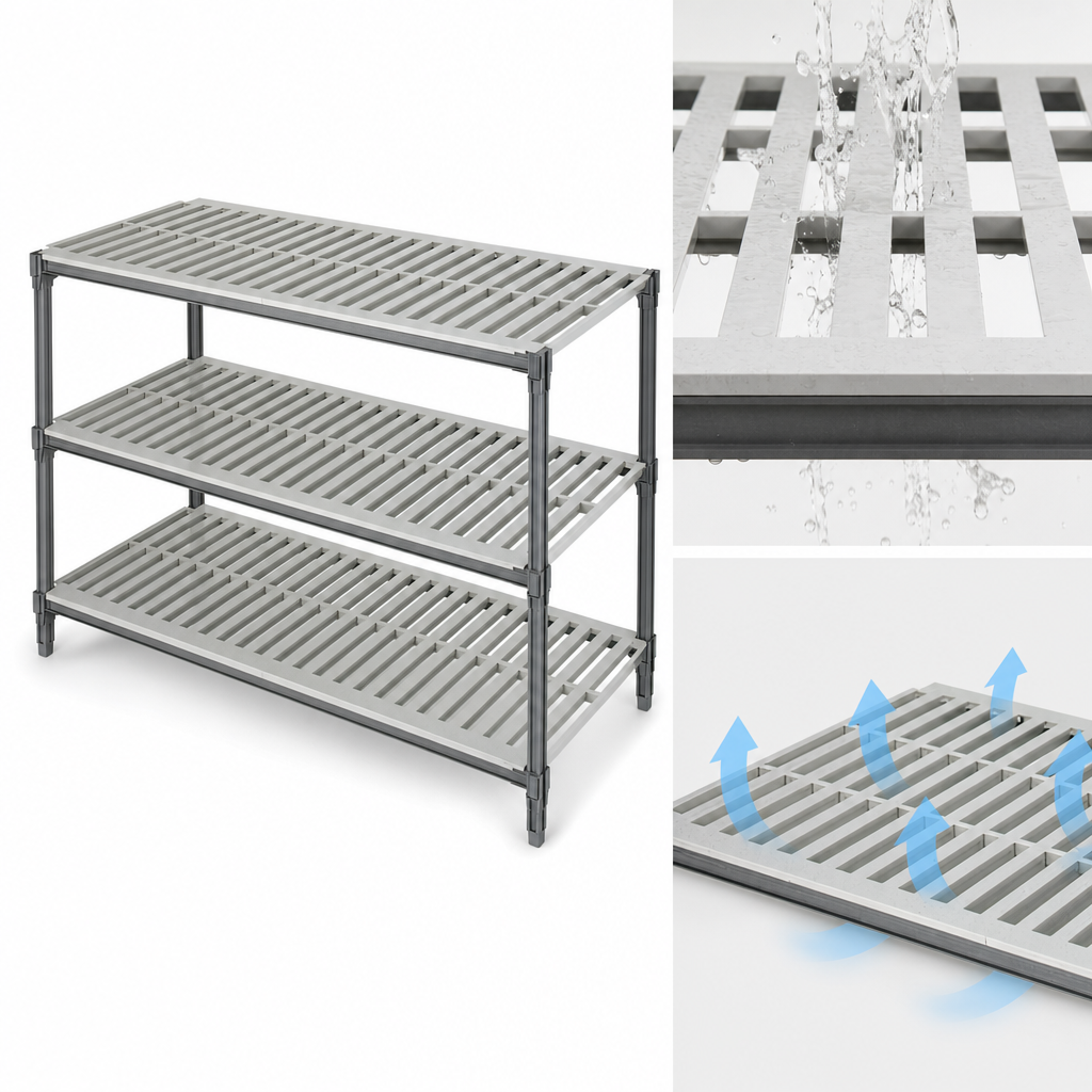 Vented Shelf Plates