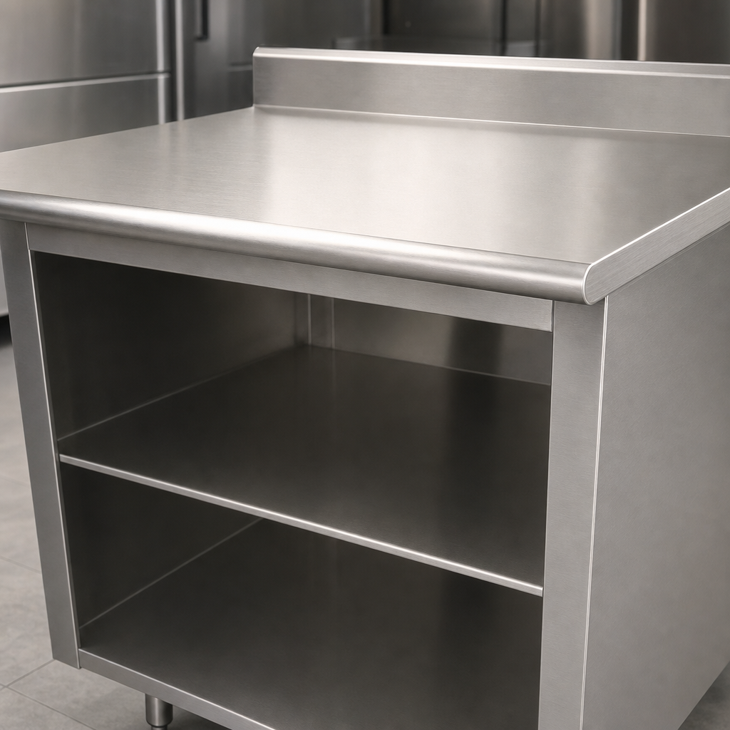 14-Gauge 304 Stainless Steel Top