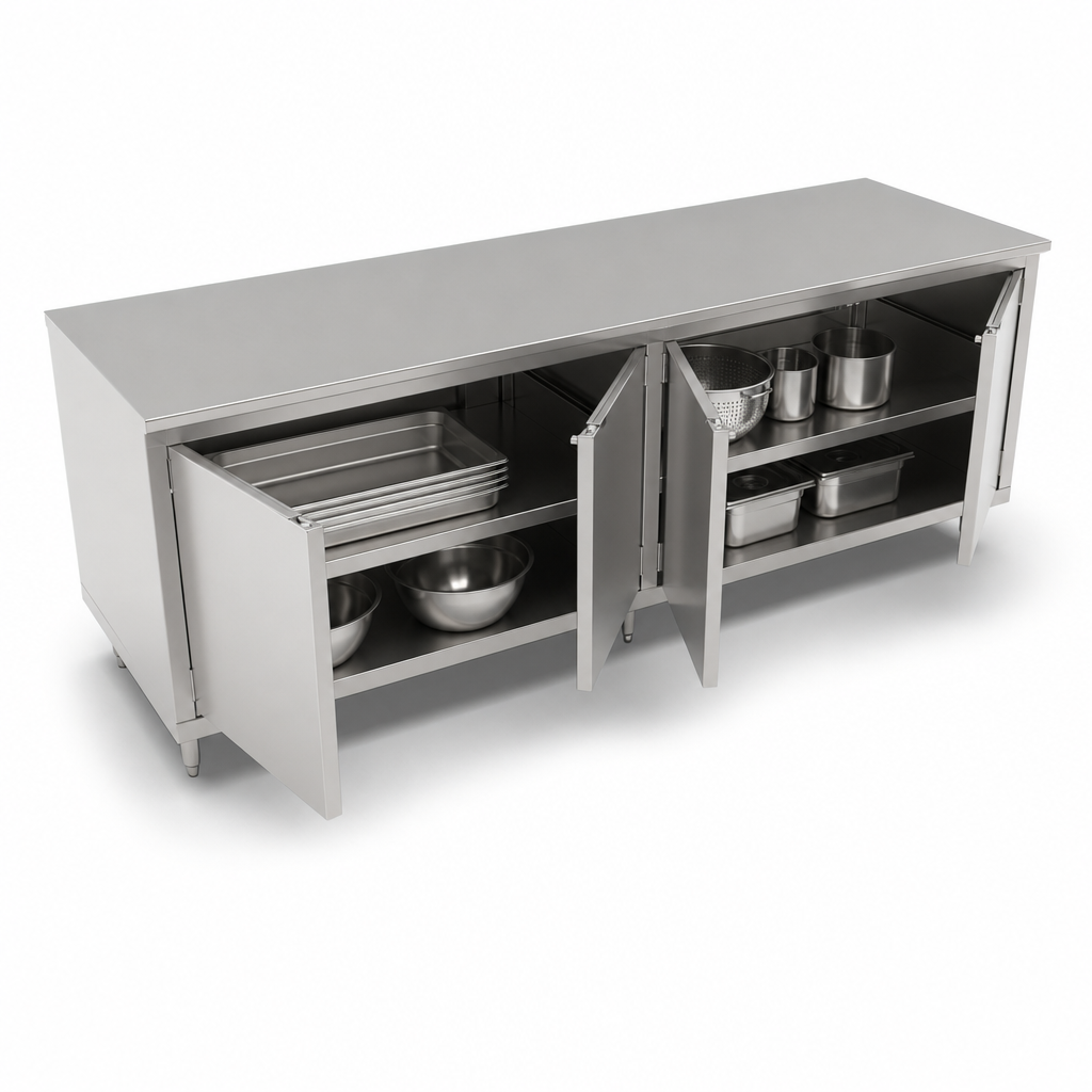 Cabinet Base With Hinged Doors