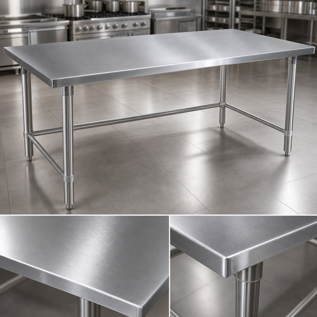 16-Gauge 300 Series Stainless Steel Top