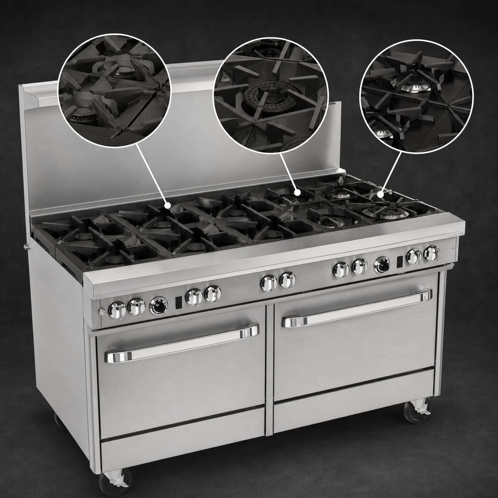 Nine-Burner Top