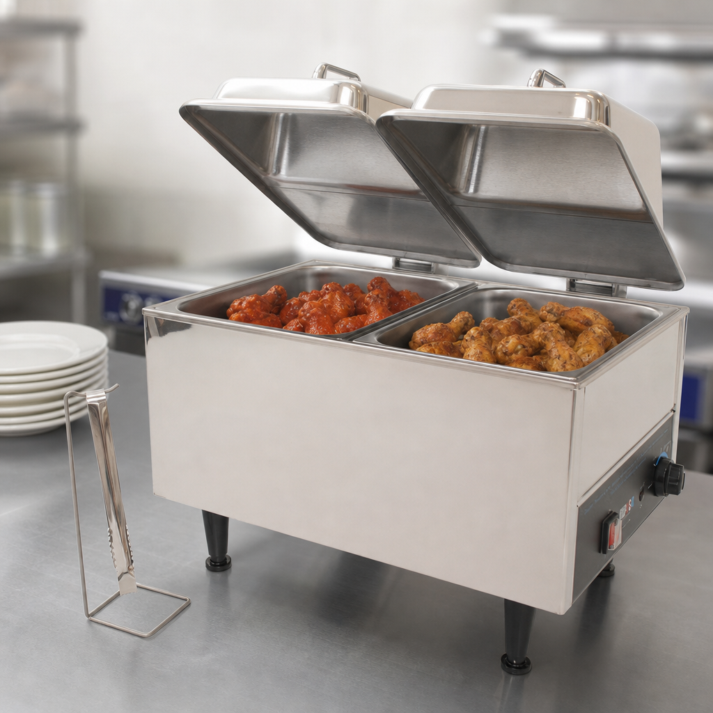 Dual Half-Size Pans