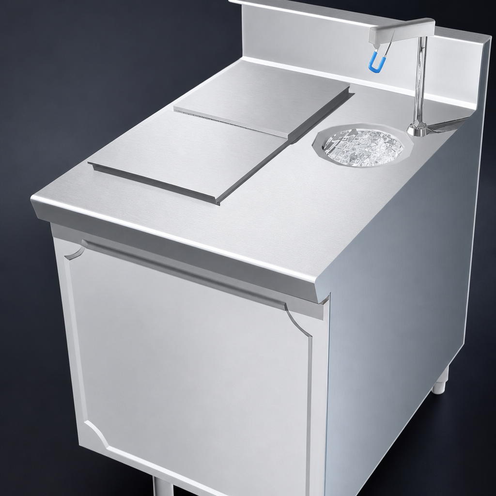 16-Gauge Stainless Steel Top