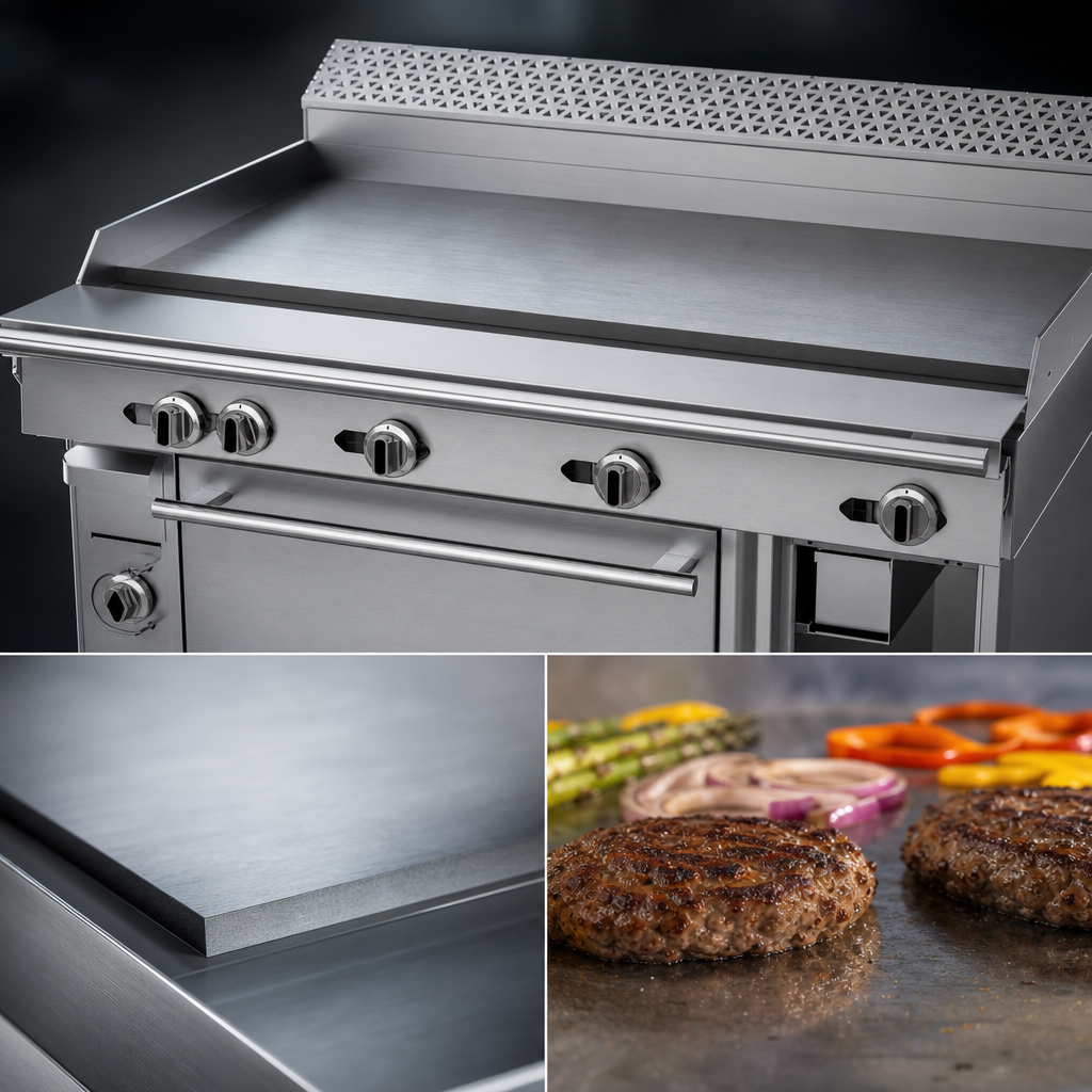 1-Inch Steel Plate Griddle