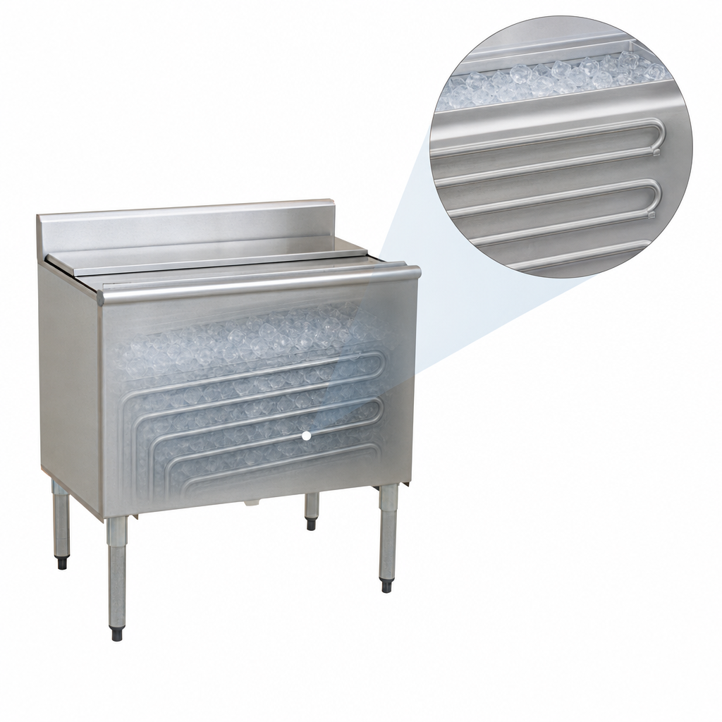 Sealed-In 7-Circuit Cold Plate