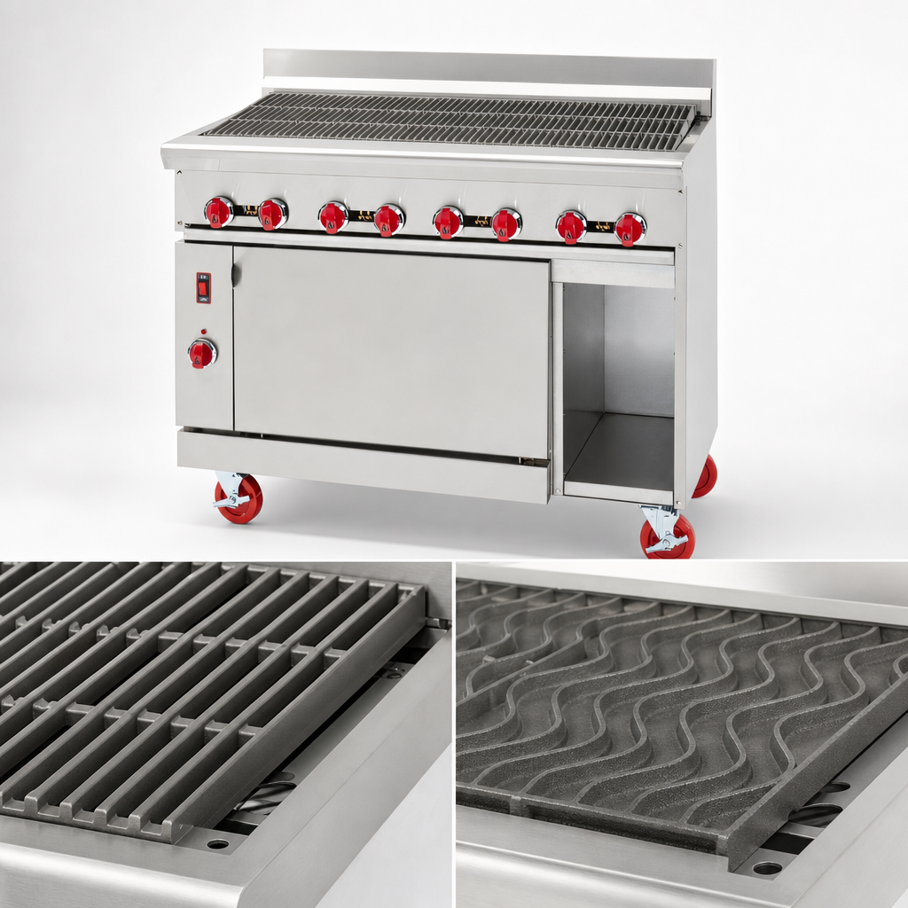 Reversible Cast-Iron Grates