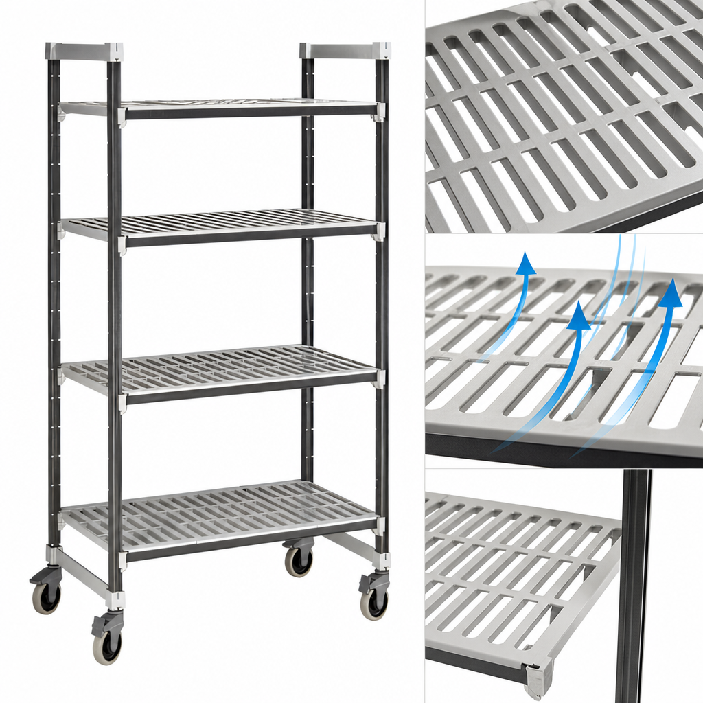 Vented Shelf Plates