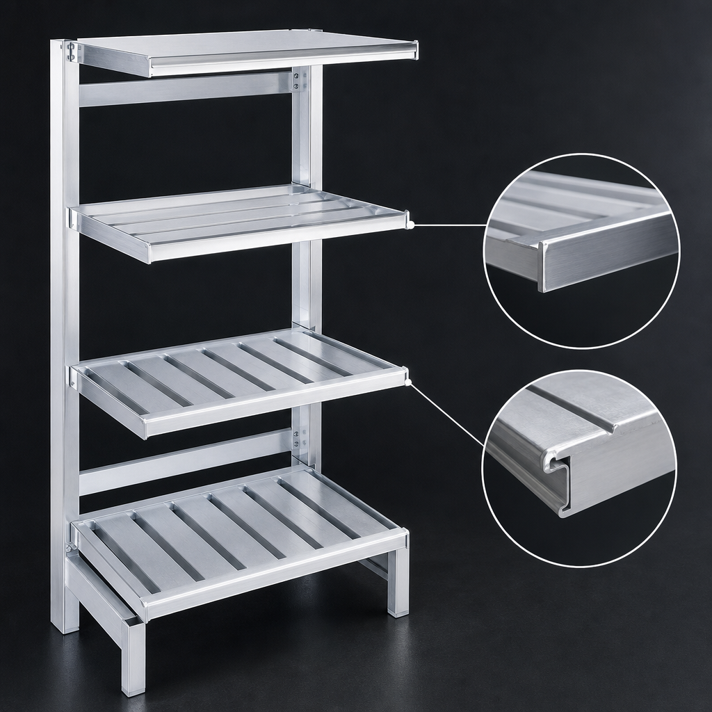 4-Inch E-Channel Shelf Design