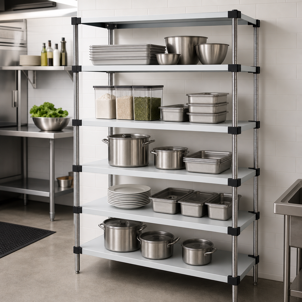 Five Solid Shelves