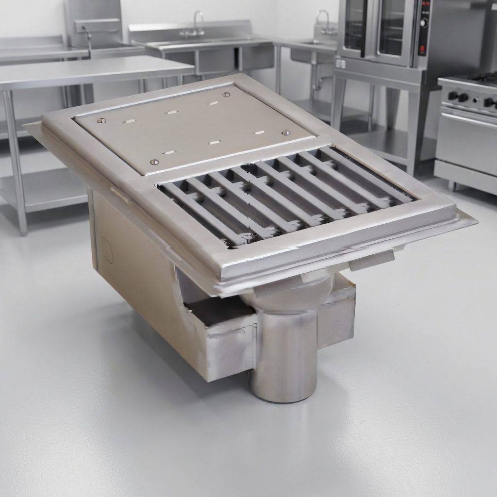 Experience the unmatched durability and corrosion resistance of the Anti-Splash Cool Trough, proudly built with heavy-duty 14 gauge 304 stainless steel construction.