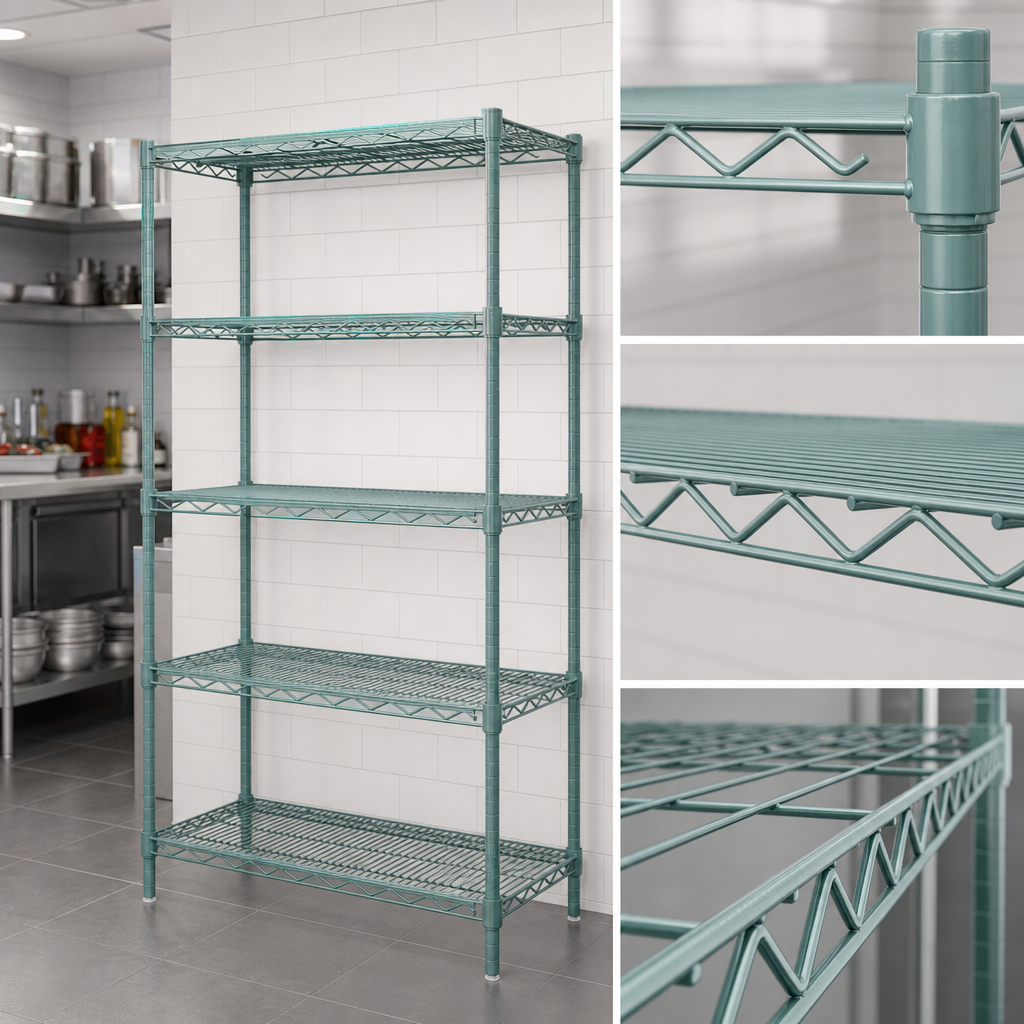 Patented QuadTruss Shelves