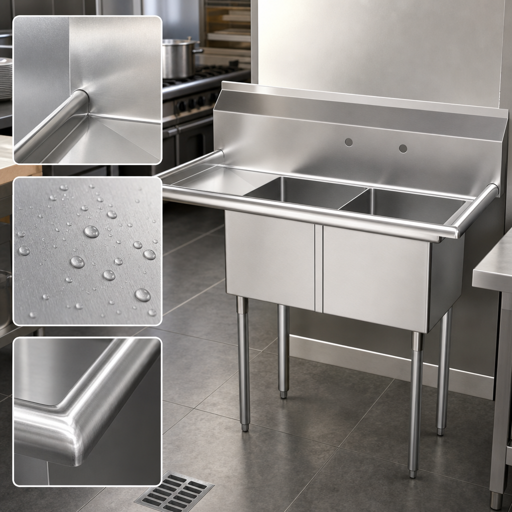 304 Stainless Steel Construction