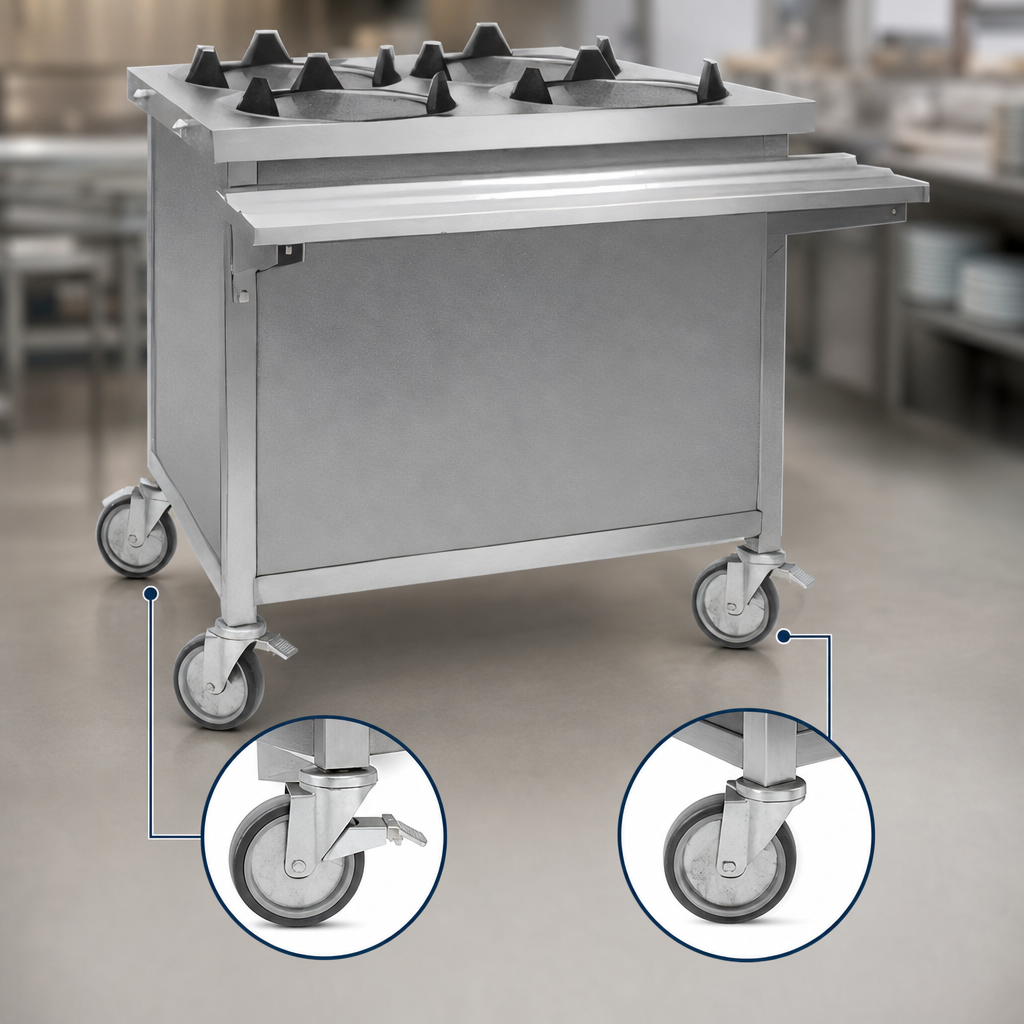 Mobile Design with Locking Casters