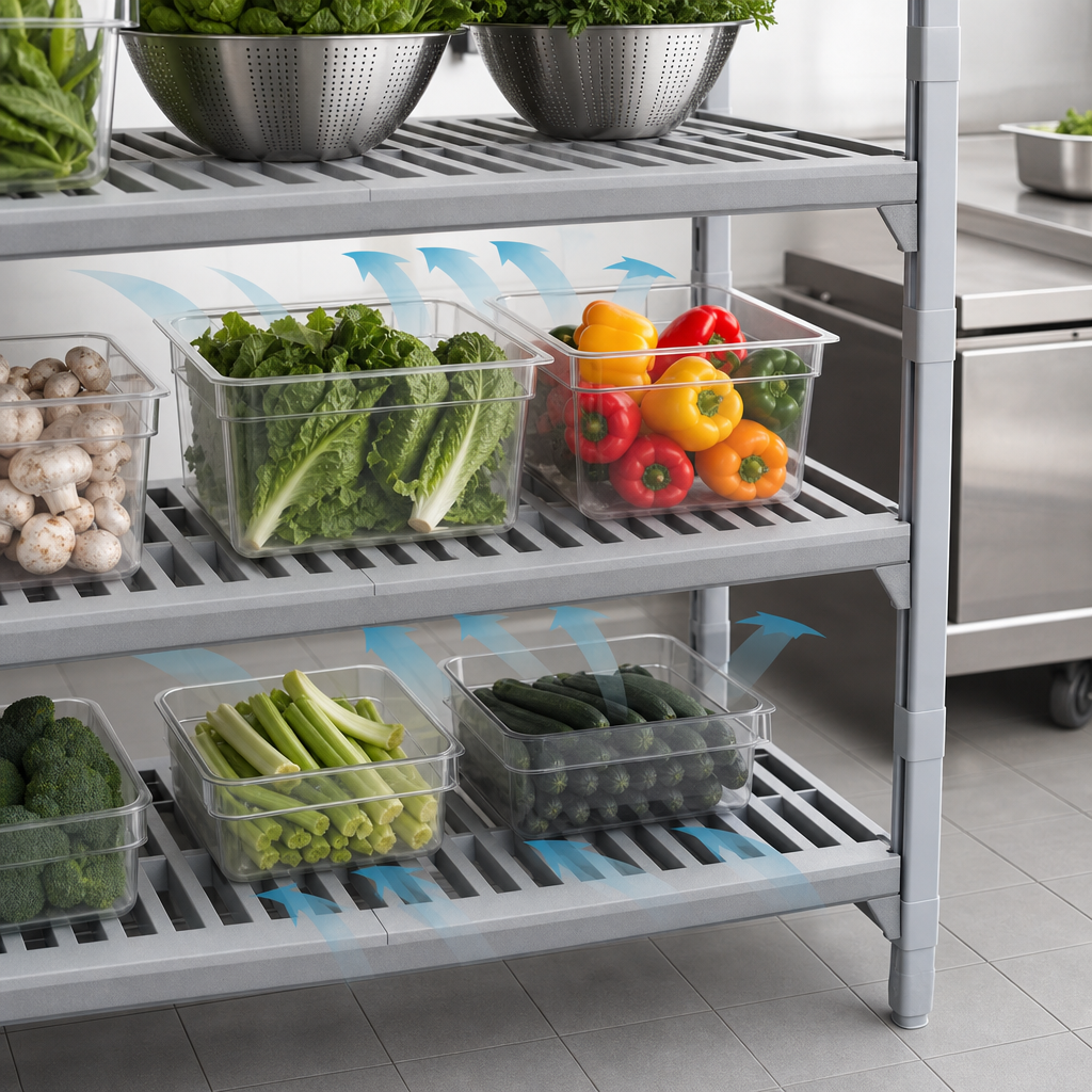 Vented Shelf Plates