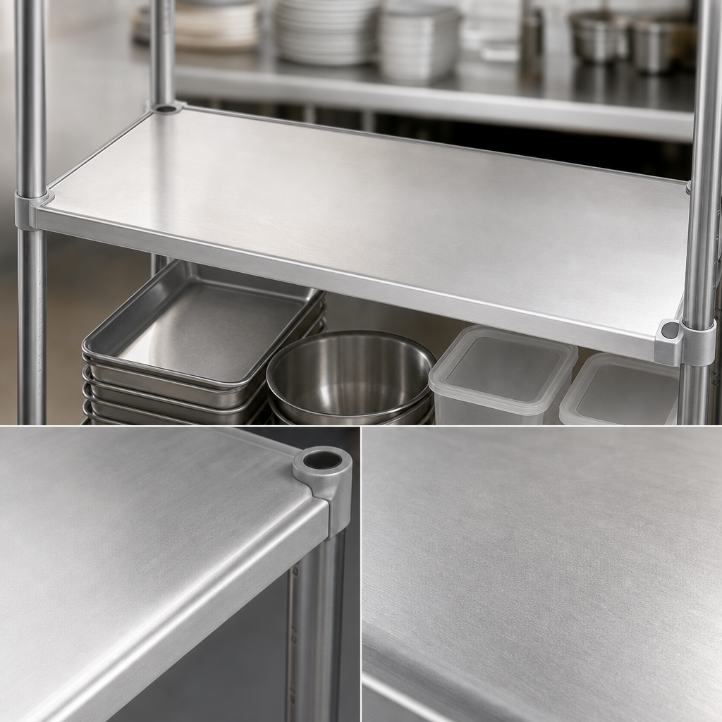Solid Shelf Surface