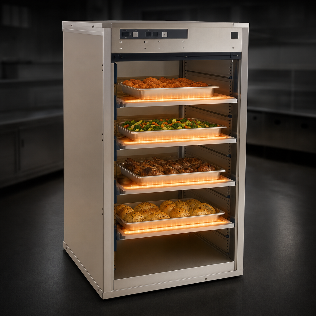 Individually Heated Shelves