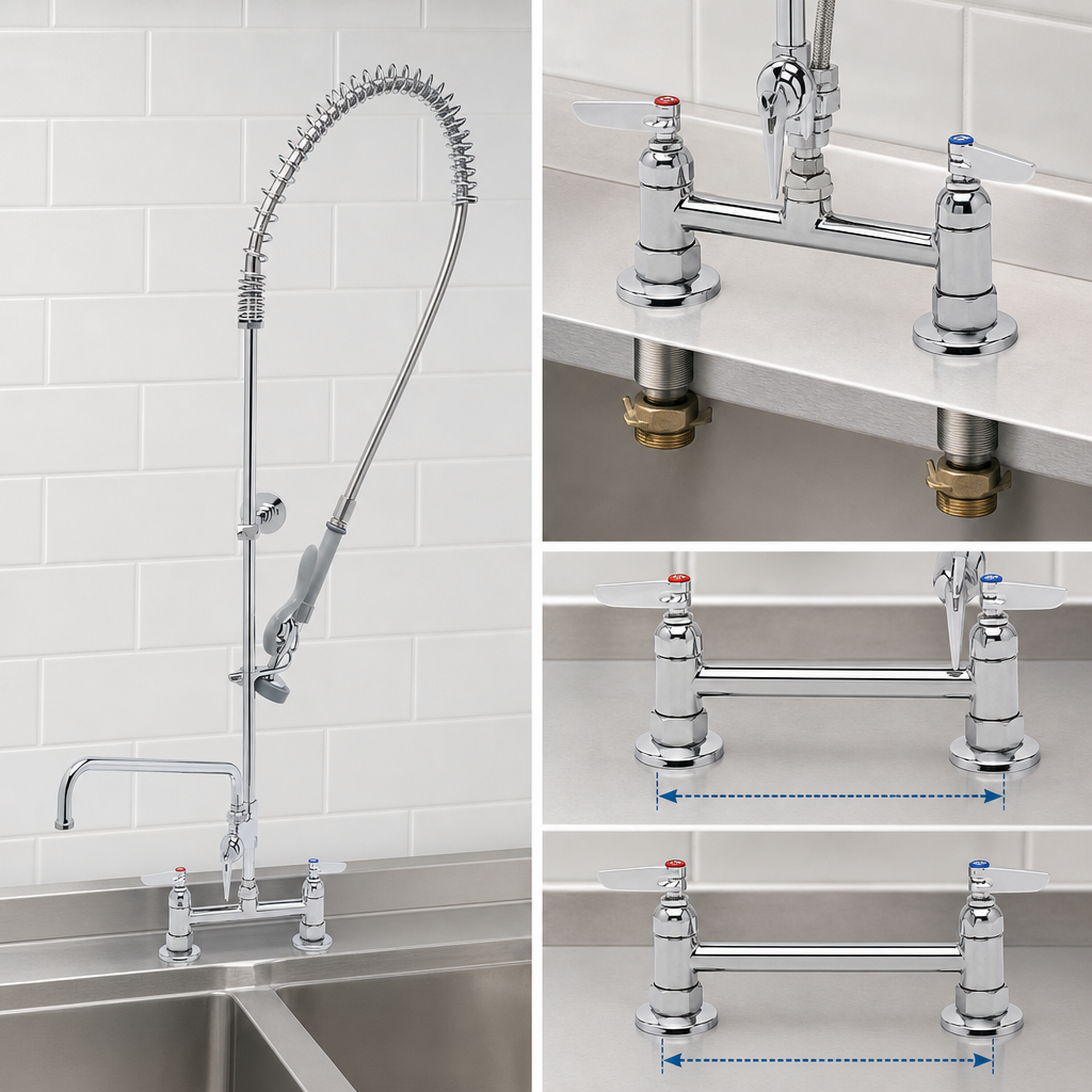Adjustable Deck-Mount Centers