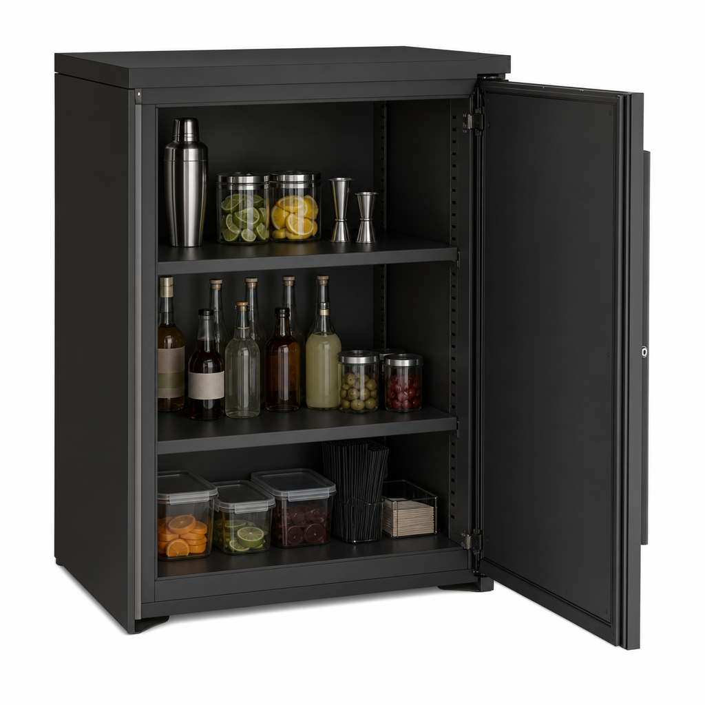 Adjustable Vinyl-Coated Shelves